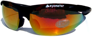 Snowboard zonnebril rood met verwisselbare lenzen